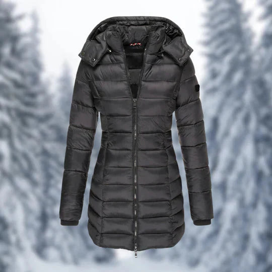 Fudus | Puffer Mit Kapuze Winterjacke Damenbekleidung