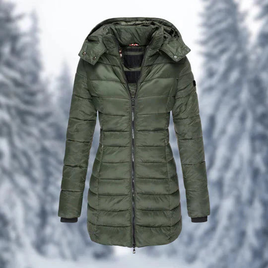 Fudus | Puffer Mit Kapuze Winterjacke Damenbekleidung