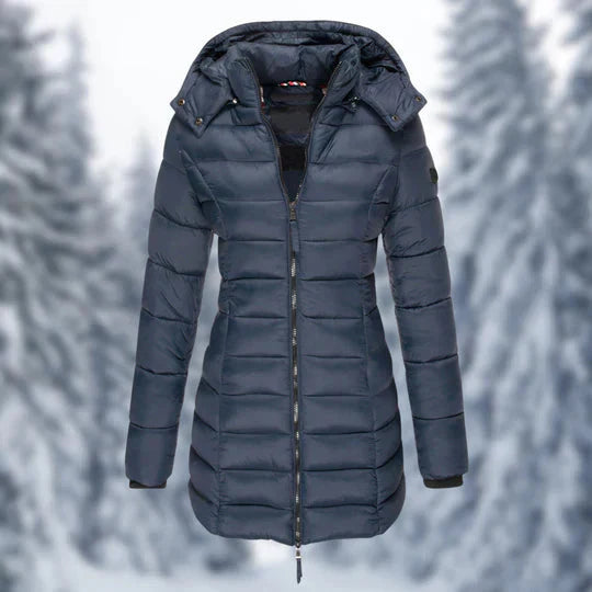 Fudus | Puffer Mit Kapuze Winterjacke Damenbekleidung