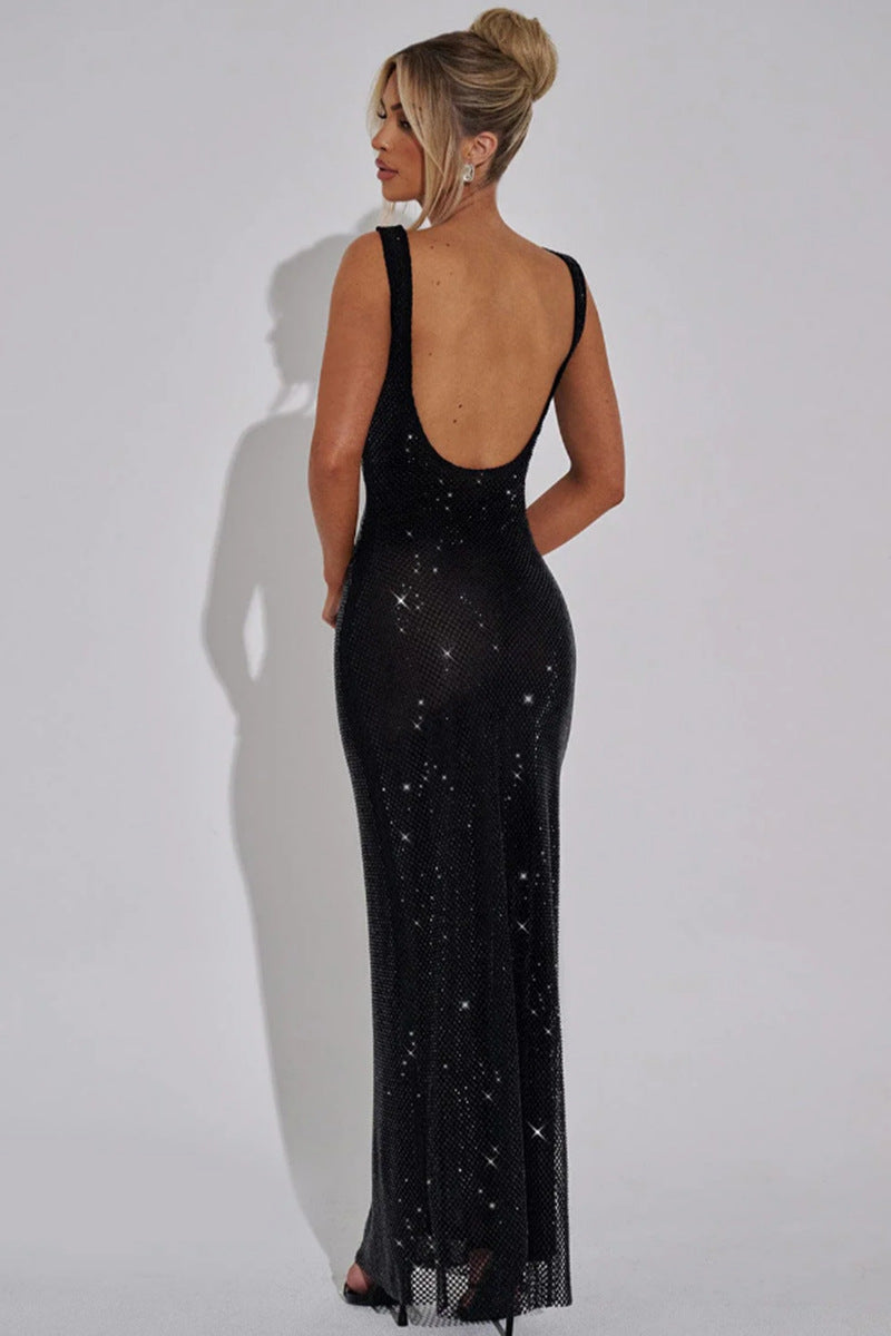 Damen Lange Paillettenrobe Altea Für Elegante Anlässe