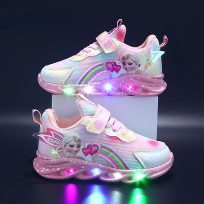 Prinzessinnen-LED-Sneaker