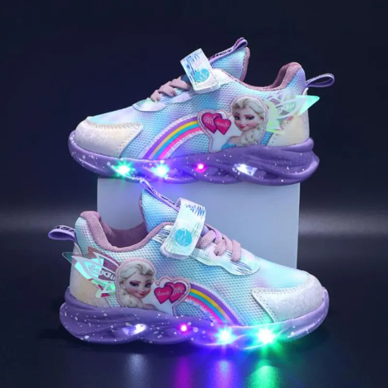 Prinzessinnen-LED-Sneaker