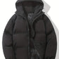 Gefütterte Winterjacke mit Kapuze