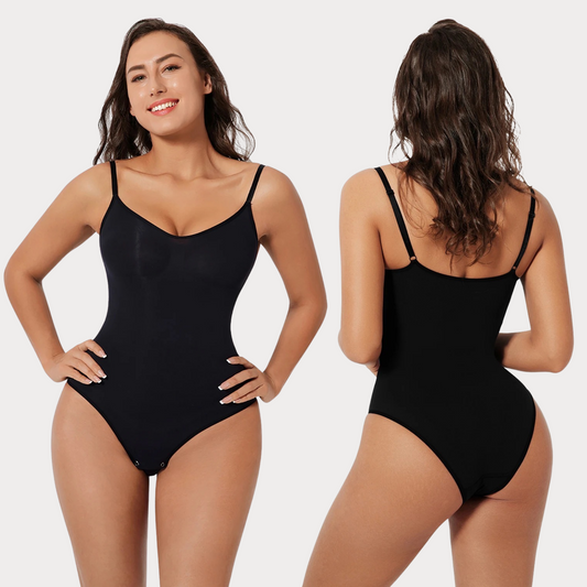 Damen Shapewear Bodysuit Nahtlos Formend