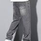 Jeans Lässig Loose Fit Straight Leg