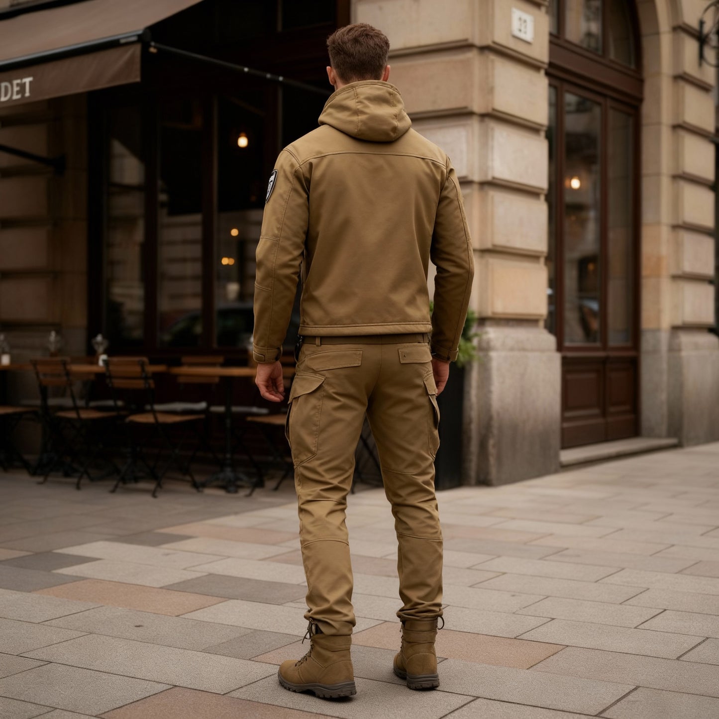 Wasserfeste Outdoor Funktionsmode Leichtes Schutz Jacke Hose Set