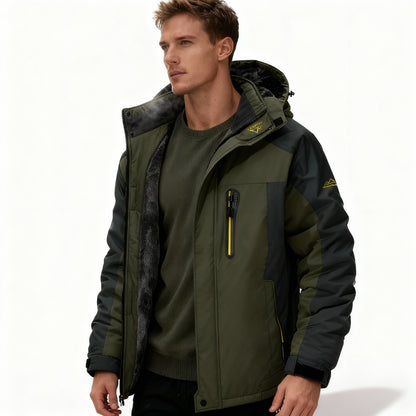 Herren ThermalShield Wasserdichte Isolierte Outdoor Winterjacke
