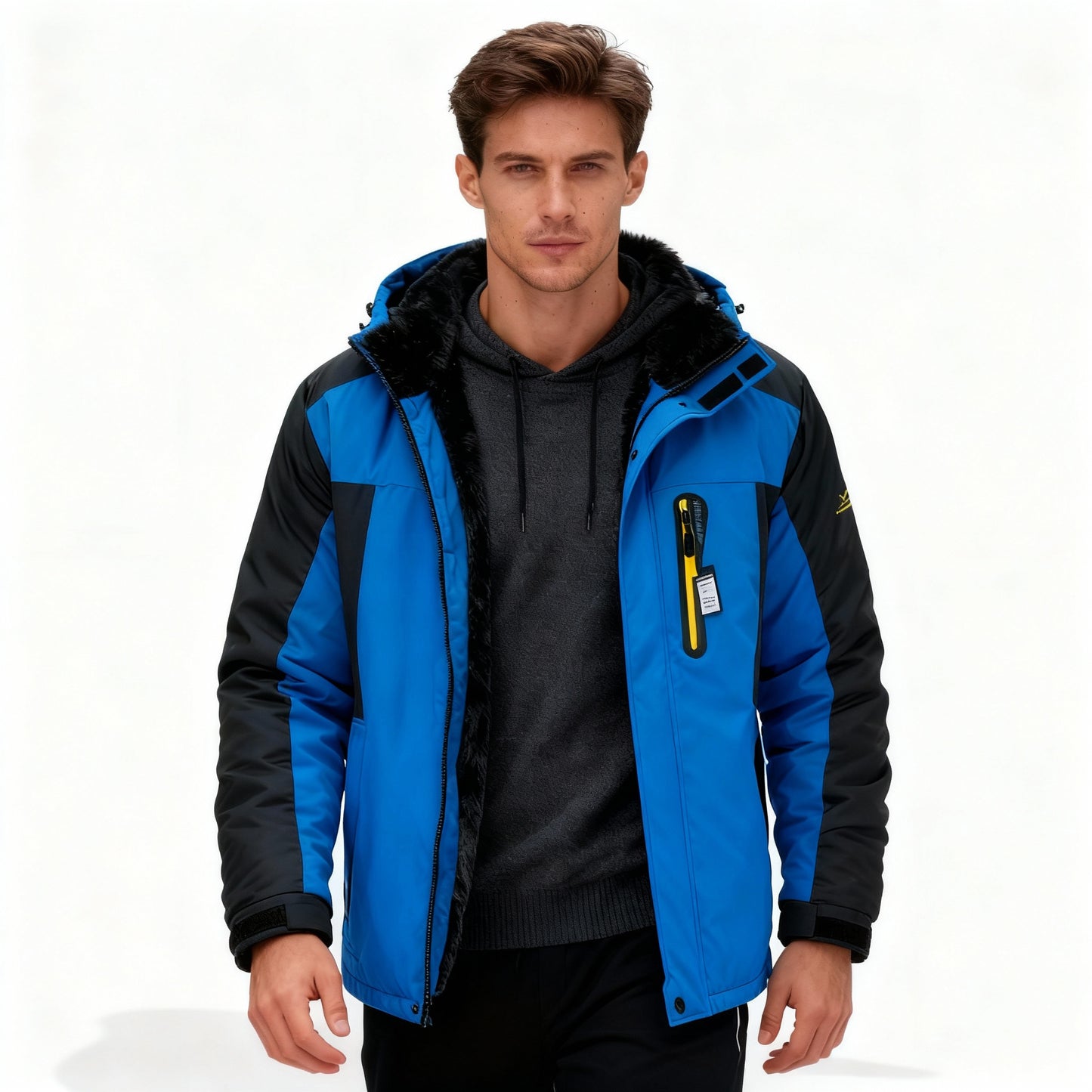 Herren ThermalShield Wasserdichte Isolierte Outdoor Winterjacke