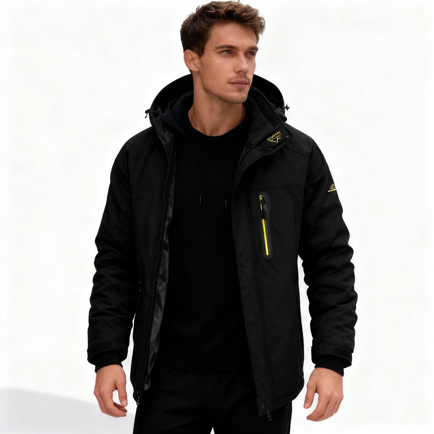 Herren ThermalShield Wasserdichte Isolierte Outdoor Winterjacke