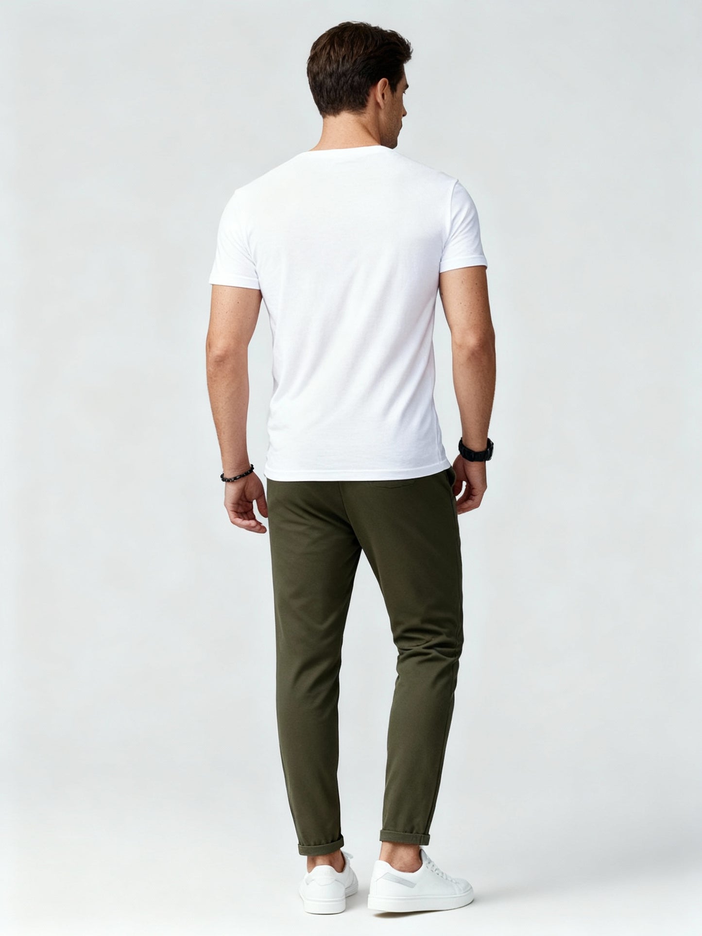 Elastisch Komfort Modernfit Herren Stretchhose Elegant