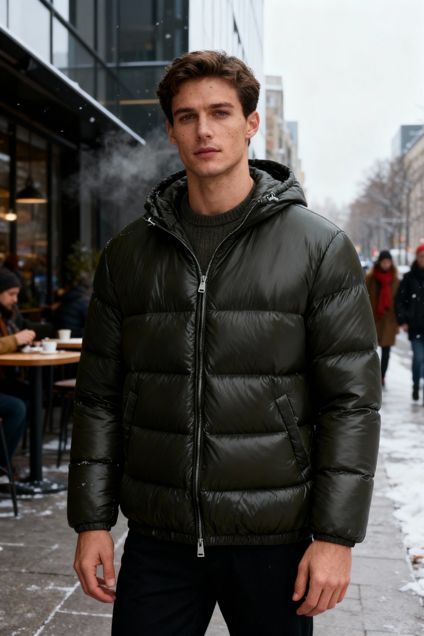 Stylische Damen Daunenjacke Viraler Trend Must-have