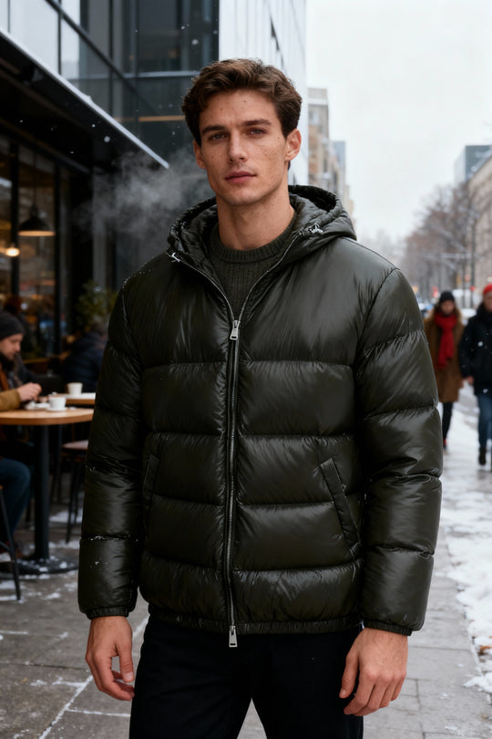 Stylische Damen Daunenjacke Viraler Trend Must-have