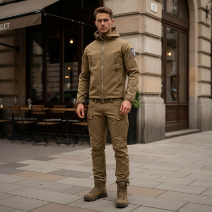 Wasserfeste Outdoor Funktionsmode Leichtes Schutz Jacke Hose Set