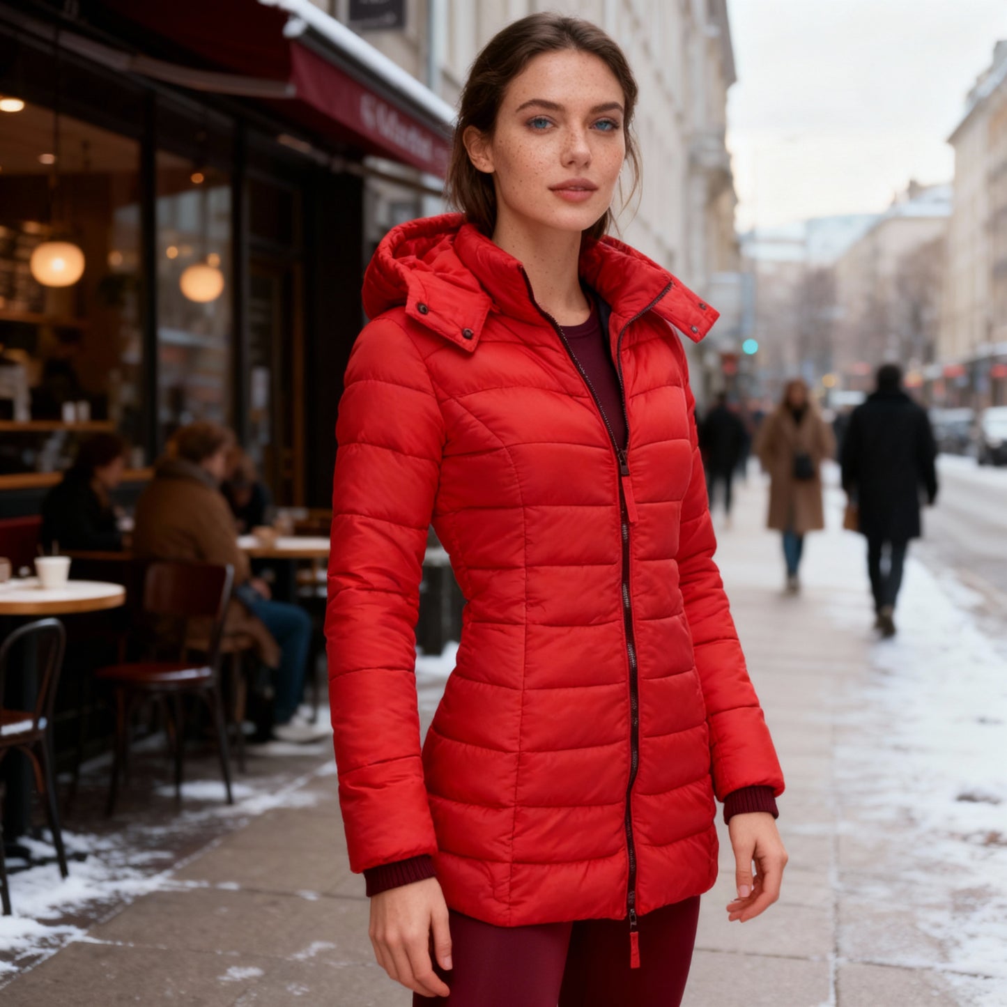 Fudus Damen Heizjacke - Wärmend & Stylisch