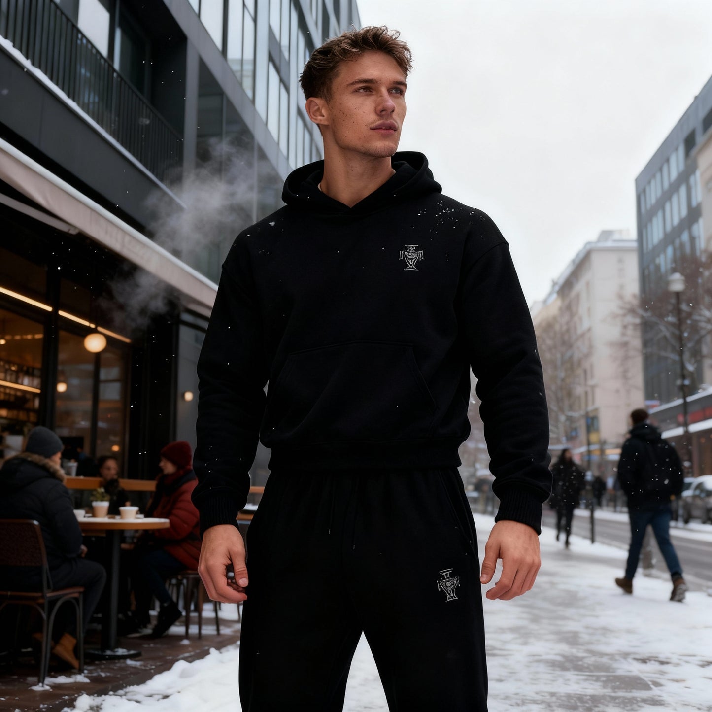 Herren Streetwear Trainingsanzug Luxus