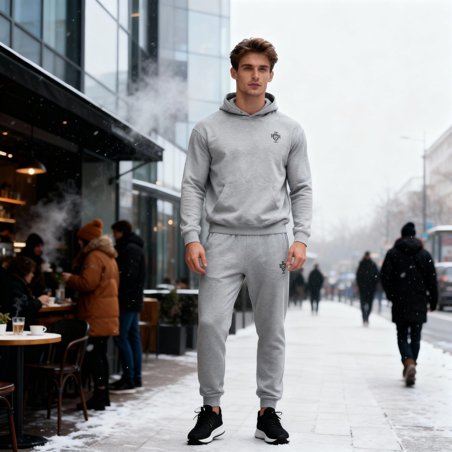 Herren Streetwear Trainingsanzug Luxus