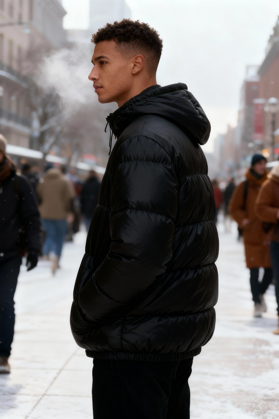 Stylische Damen Daunenjacke Viraler Trend Must-have