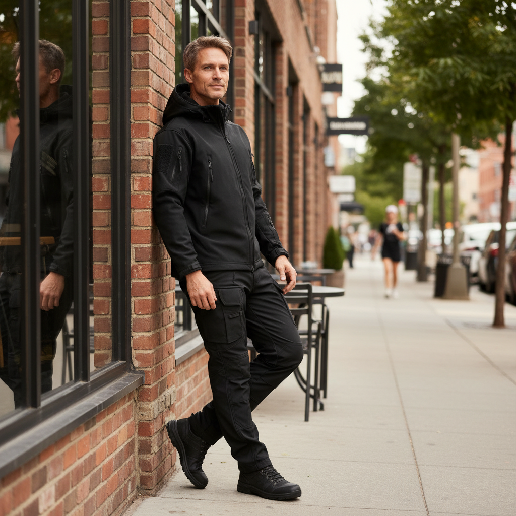 Wasserfeste Outdoor Funktionsmode Leichtes Schutz Jacke Hose Set