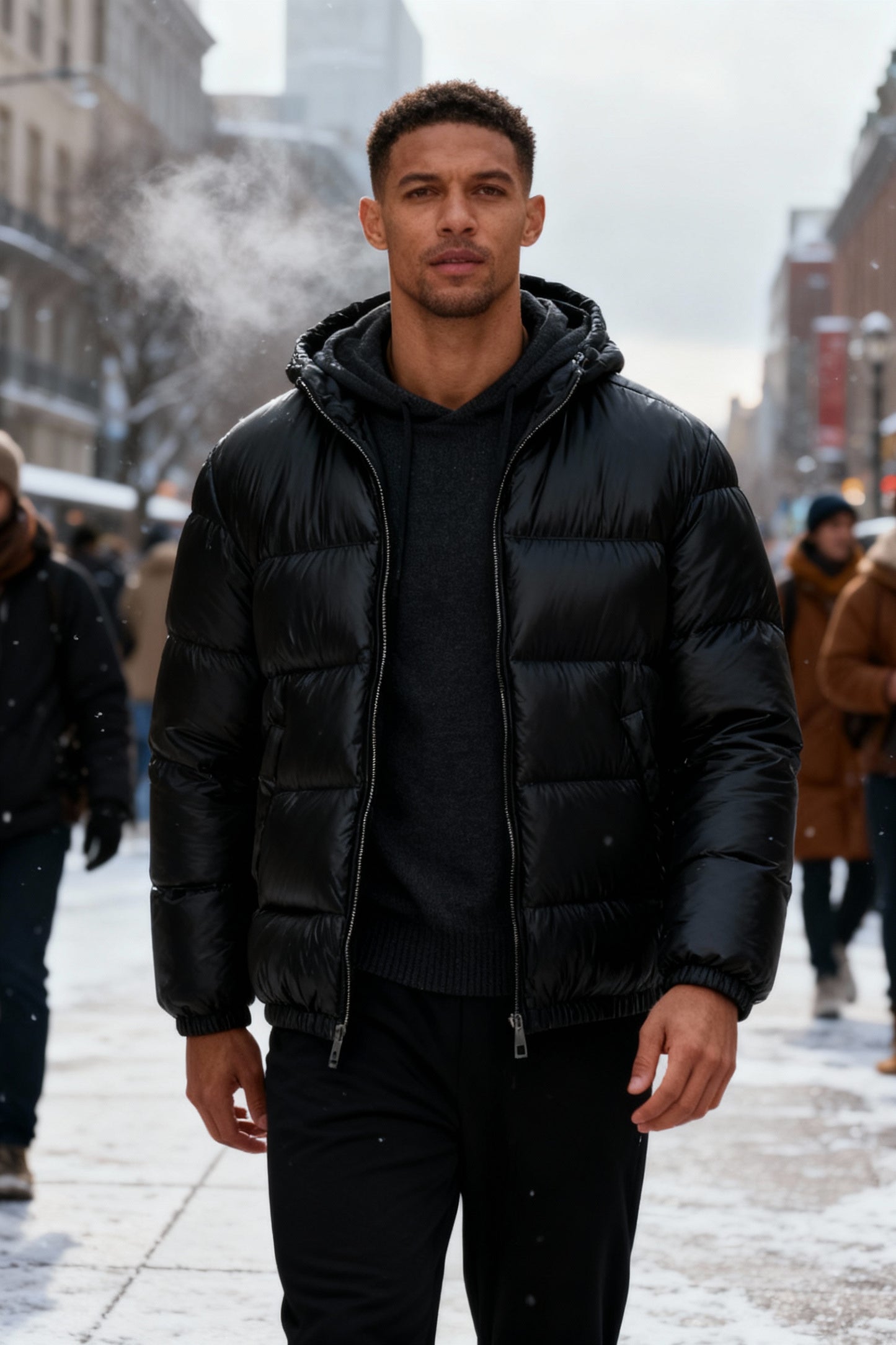 Stylische Damen Daunenjacke Viraler Trend Must-have