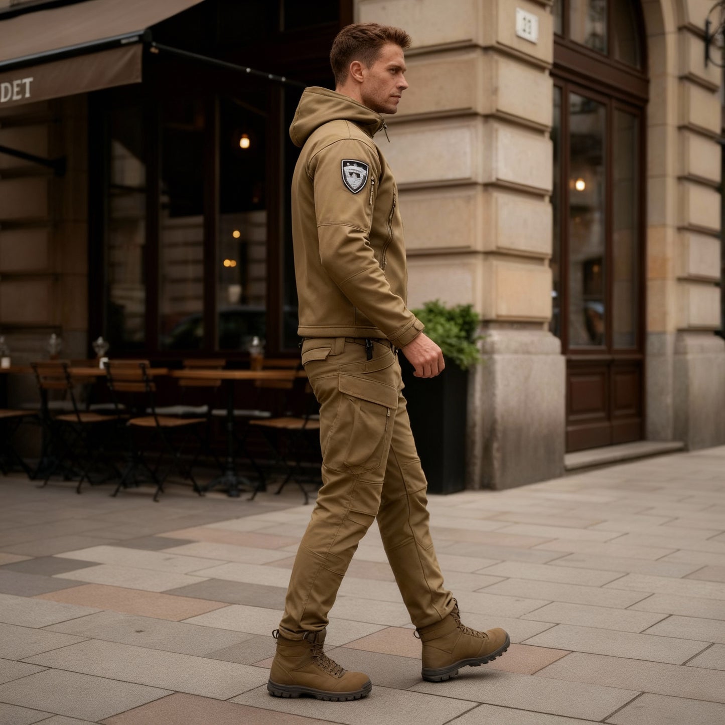 Wasserfeste Outdoor Funktionsmode Leichtes Schutz Jacke Hose Set