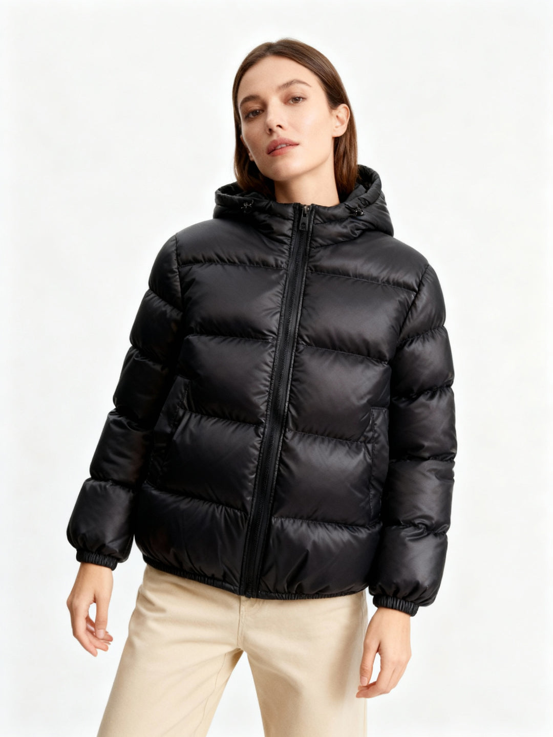 Fudus Damen Daunenjacke - Warme Steppjacke für Winter