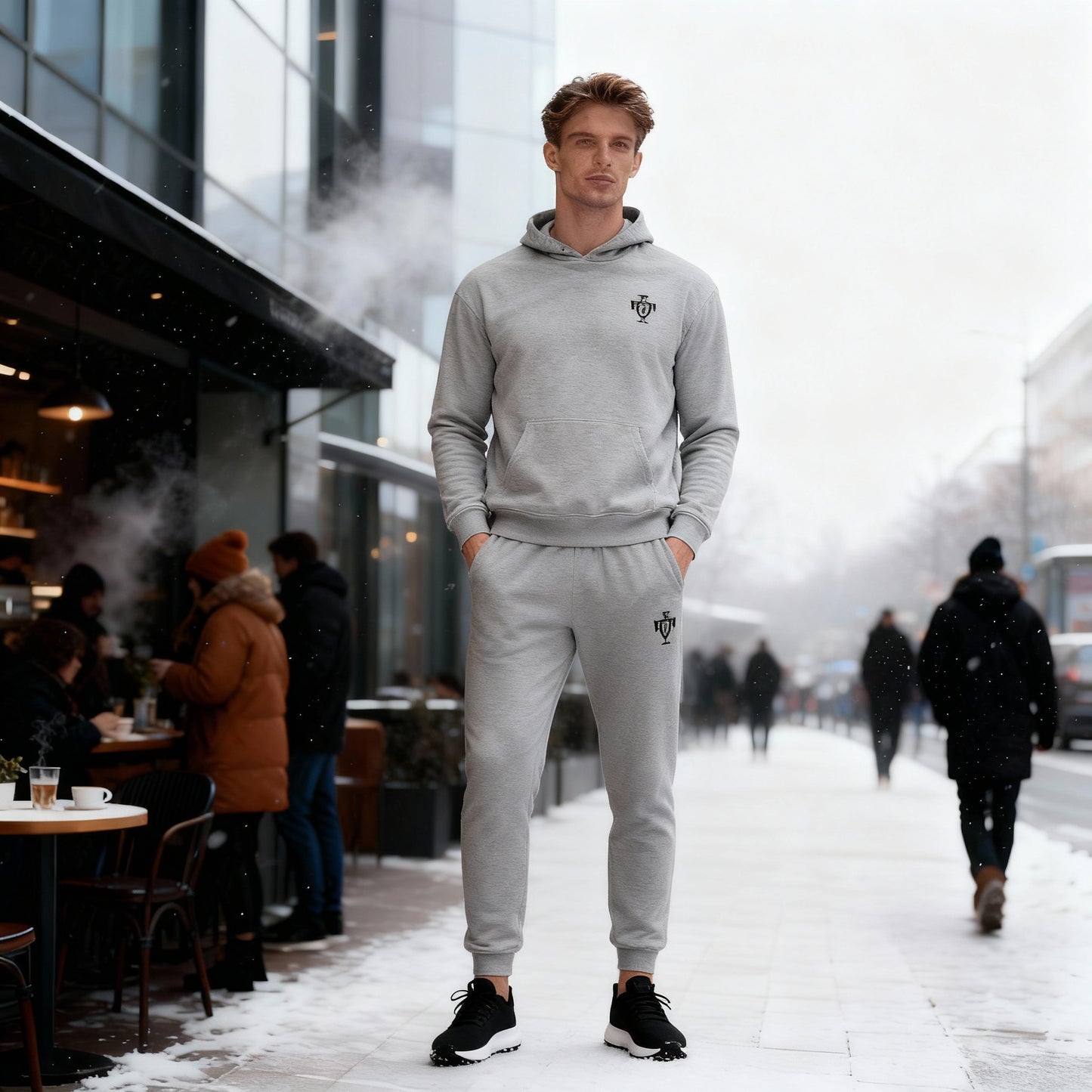 Herren Streetwear Trainingsanzug Luxus