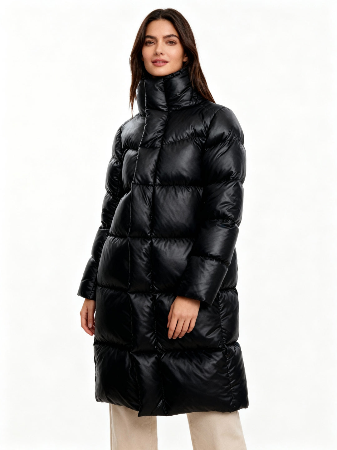Damen Daunen-Winterjacke