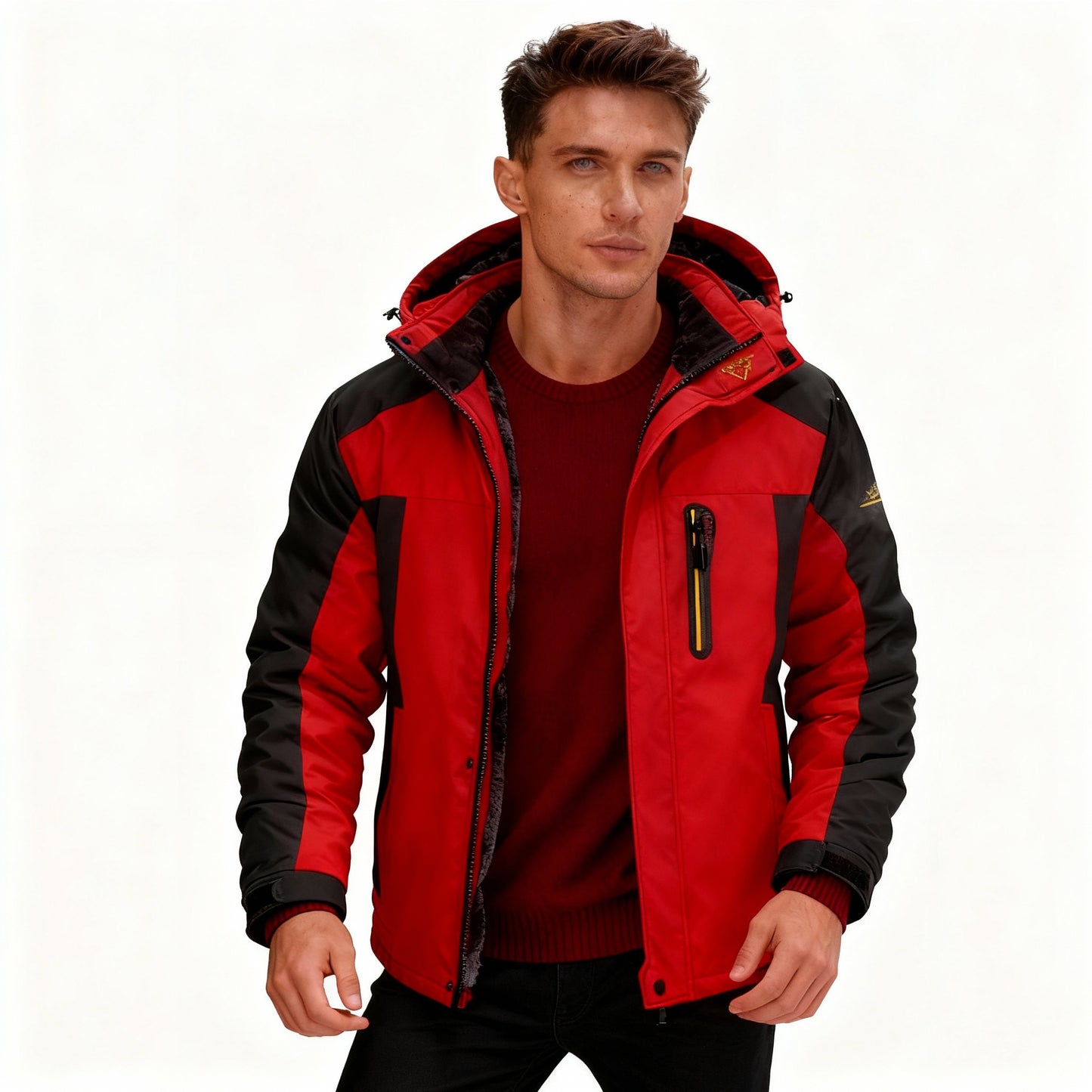 Herren ThermalShield Wasserdichte Isolierte Outdoor Winterjacke