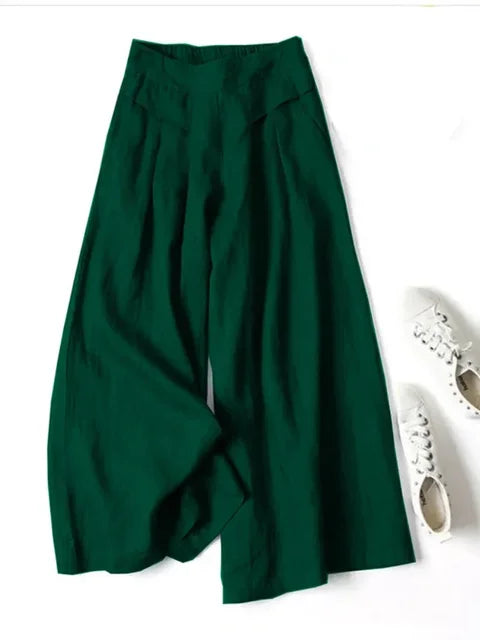 Fudus | Weite Leinenhose für luftige Outfits