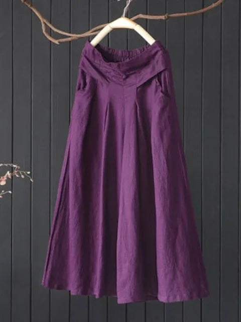 Fudus | Weite Leinenhose für luftige Outfits