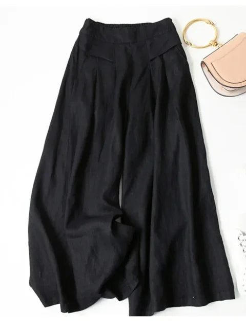 Fudus | Weite Leinenhose für luftige Outfits