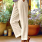 Damen Leinenhose Sommerleicht