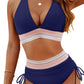 Damen Bikini Sets mit Hoher Taille und Bauchbandkontrolle