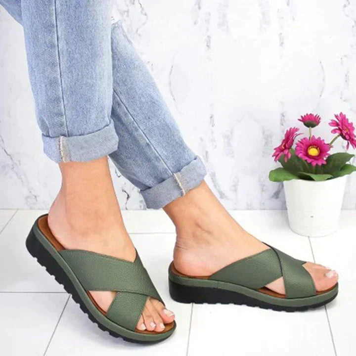 Damen Deluxe Orthopädische Sandalen