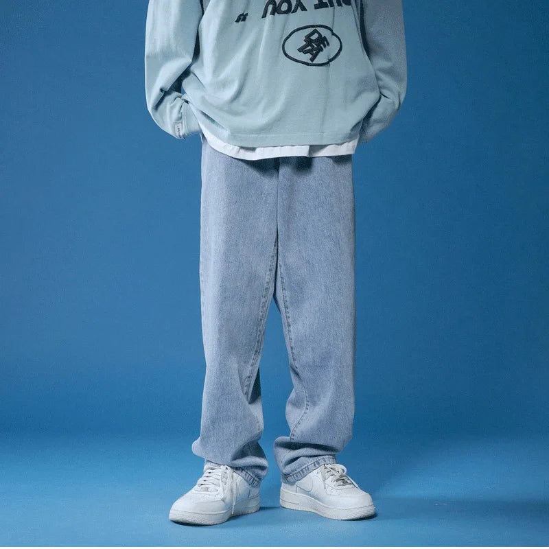 Herren Jeans Baggy Hose