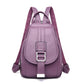 Damen Stilvoller Leder Rucksack Für Jeden Tag