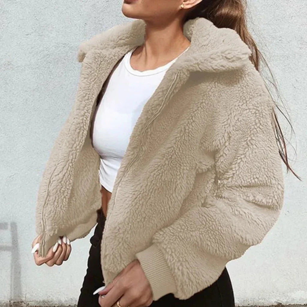 Fudus | Teddyfell Manteljacken