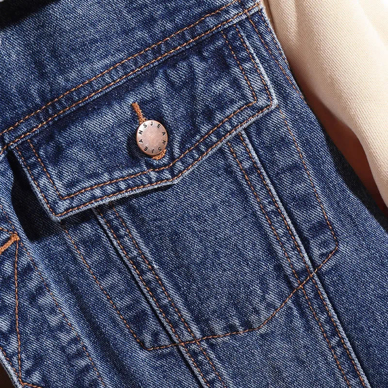 Damen Ärmellose Jeansweste Im Militärstil Für Outdoor