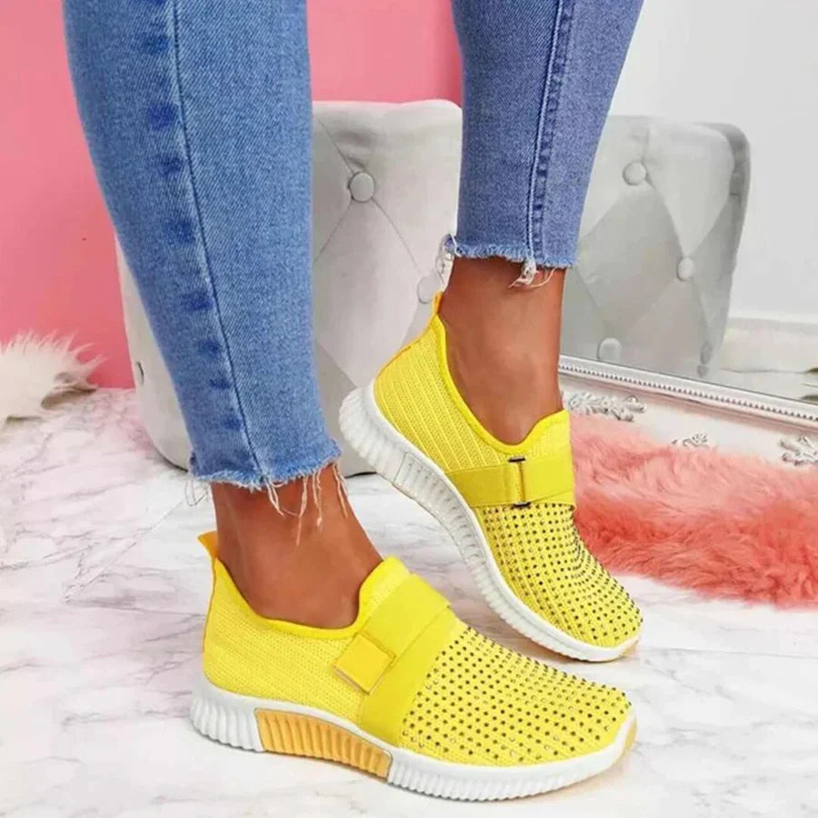 Sneakers Klettverschluss Atmungsaktiv