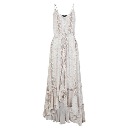 Sommerkleid Schlangenprint Zeitlos Chic