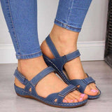 Sandalen Damen Ergonomisch Klettverschluss