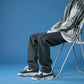 Herren Jeans Baggy Hose, Trendige Streetwear