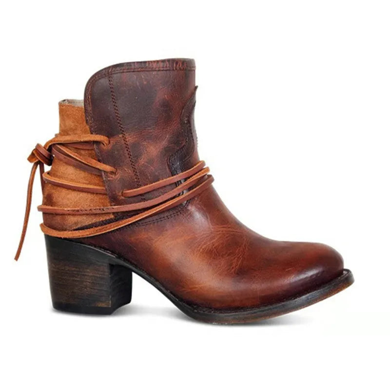Damen Western Stiefel Elegant Bequem