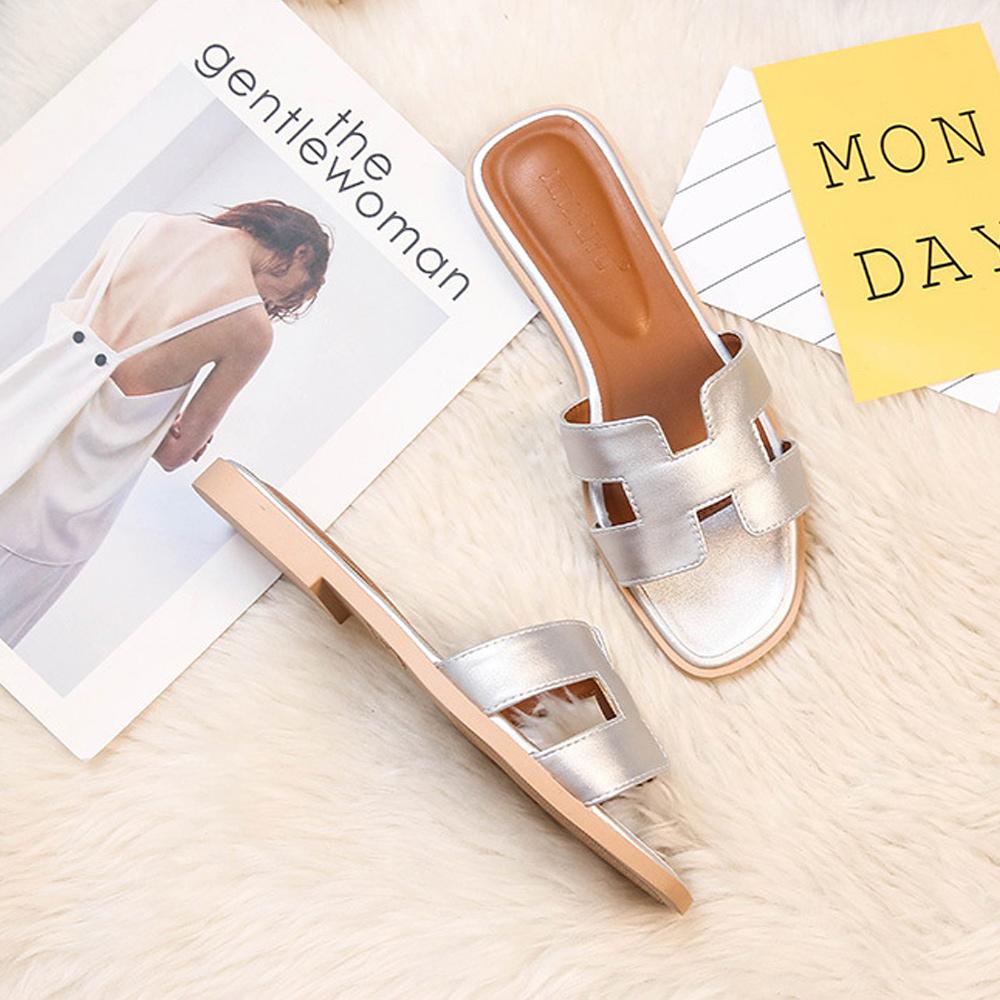 Sandalen Leder Damen Schick Zeitlos