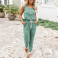 Fudus ärmelloser Jumpsuit-Set - Nora