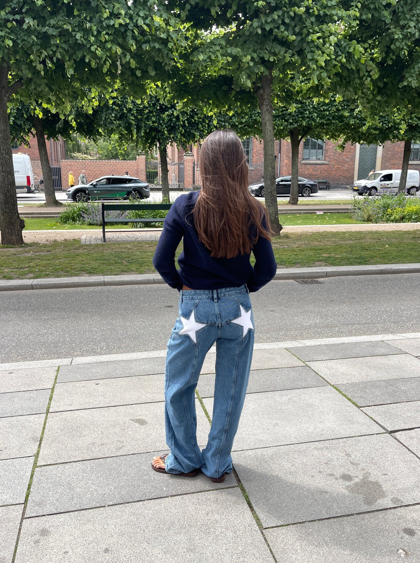 Fudus | Loose Fit Jeans Mit Sternen
