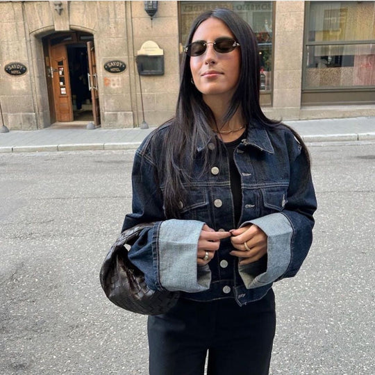 Damen Stylisches Denim Set Bequem Für Jeden Tag