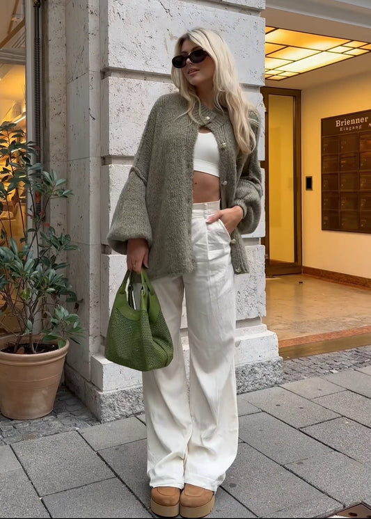 Fudus | Übergroßer Strickjacke Für Damen