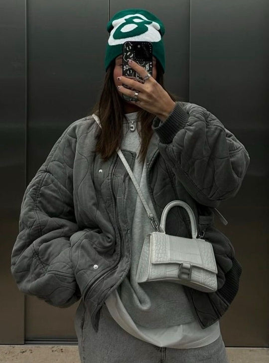 Damen Bomberjacke im Modernen Look