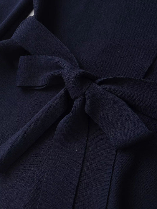 Damen Gebundene Strickjacke